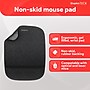 Staples TECH Gel Non-Skid Mouse Pad/Wrist Rest Combo, Black (79054)~#|#~6FAC430D-9C81-4791-B57E41ECD0C11917_sc7