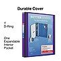 Staples Heavy Duty 1" 3-Ring Better Binder, D-Ring, Purple (ST55847-CC)~#|#~6FAEFDE2-5BD8-4F30-A1DAC201C40F3FE2_sc7