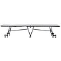 NPS MT Series 12' Long Mobile Cafeteria Table, Grey Nebula (MT12-MDPEPCGY)~#|#~6FAF4EF4-4D47-49E9-A96ECE5378A347E7_sc7