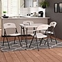 Cosco 36" Square Folding Table and Chairs, White, 5/Carton (37583WSP1E)~#|#~6FB0AB6C-E846-4B89-92D44B76C25D3B90_sc7