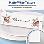 Avery Rectangle Tent Cards, 3.5" x 11", Textured Matte, 50 Labels/Box (95339)~#|#~6FB0BA9D-4732-4221-995FAD4FA784EEBE_sc7