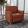 Flash Furniture Hercules Diplomat LeatherSoft Reception Chair, Cognac/Chrome Legs (BT8271CGCHR)~#|#~6FB11166-DC46-410E-99181FC1B5980287_sc7