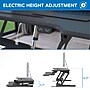 Mount-It! 38"W Electric Rectangular Adjustable Standing Desk Converter, Black (MI-8010)~#|#~6FB377F4-6734-41ED-A25EA3FD7AB25F3C_sc7