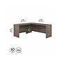 Bush Business Furniture Studio C 72"W L Shaped Desk with Return, Modern Hickory (STC052MH)~#|#~6FBD1A39-5CEC-4922-BCD9A4F9AF61076A_sc7