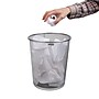 Mind Reader Metal Mesh Trash Can Without Lid, 4.4 Gallon, Silver, 2/Pack (2CIRGA-SIL)~#|#~6FBE09B1-DB98-410D-B56DD37E212710E6_sc7