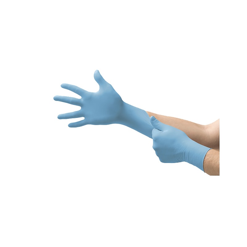 Ansell Integra® Powder-Free, Latex-Free Nitrile Exam Gloves, Size Large, 50/BX (N86) image 1