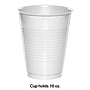 Creative Converting Touch of Color Plastic Cups, 16 oz., White, 240 Cups/Carton (28000081)~#|#~6FBF2279-123D-4EC1-B91861D3D01B8D71_sc7