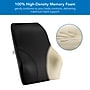 Mount-It! Ergo Collection Memory Foam Full-Back Cushion, Black (MI-1106)~#|#~6FC065EE-1B37-47DA-BDDA66F575DD0312_sc7