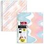 Five Star Brushy Moves 1-Subject Notebooks, 8.5" x 11", Wide-Ruled, 80 Sheets, Assorted Colors, 2/Pack (930060)~#|#~6FC31638-E143-448C-B1CB005DFB7E9865_sc7