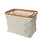 Household Essentials Krush Collapsible Laundry Basket, Bamboo, Tan Chevron, 2/Pack (2296-1)~#|#~6FC659CA-0B58-4DD2-9BA855DED1B7C776_sc7