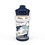 Zak! Beacon Dinosaur Stainless Steel Double Wall Insulated Water Bottle, 16 oz., Blue/Orange (001-000-028)~#|#~6FCA9522-BDB2-452E-80E13B9DF44A9F03_sc7