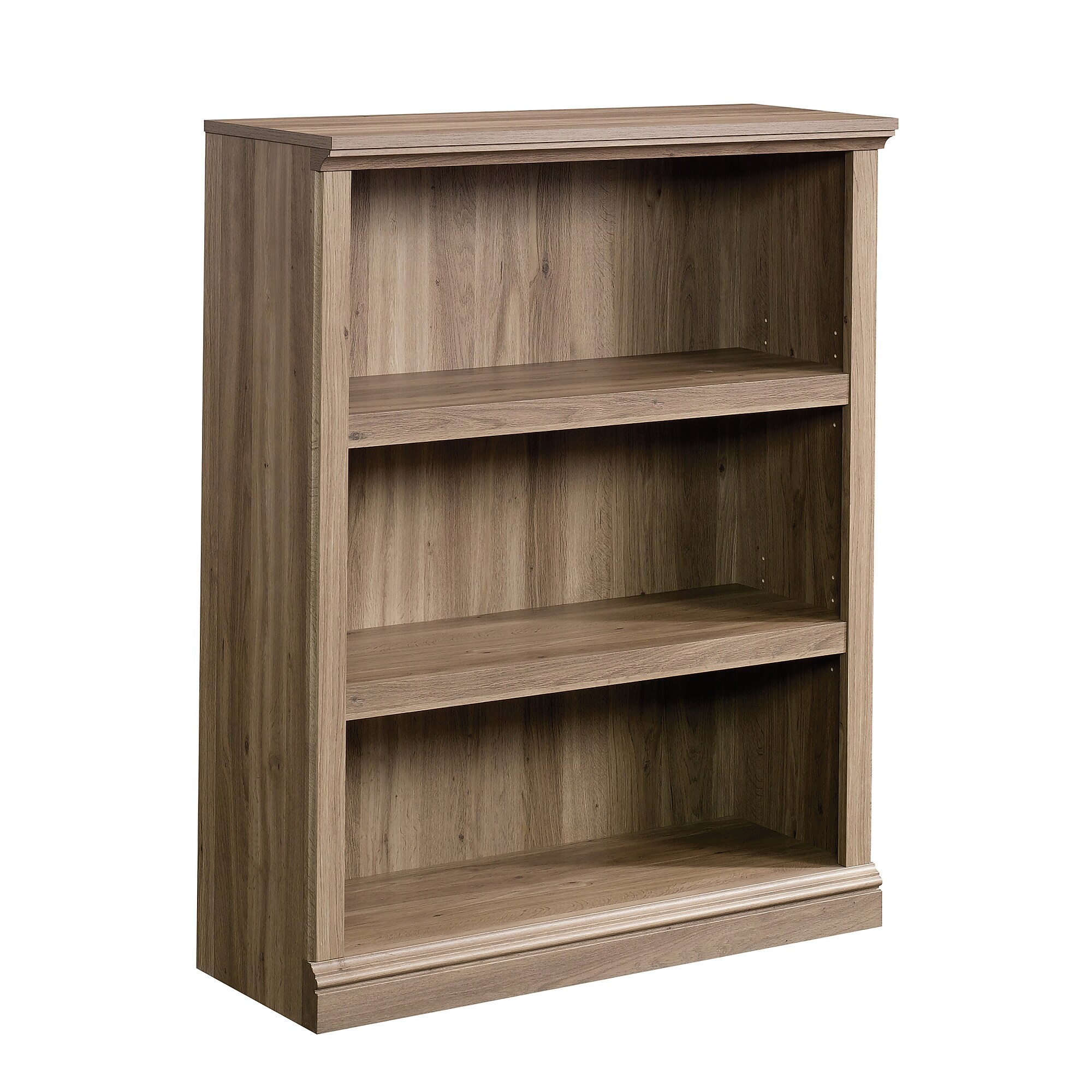 Sauder Select 44″H 3-Shelf Bookcase, Salt Oak (420176) Sansujyuku sansujyuku.com