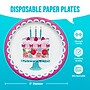 Say Hooray! Floral Cake Birthday Props Party Paper Plates and Napkins Set, Multicolored, 48/Pack (DTC0065E2G)~#|#~6FD352C7-FA92-4C93-A5C9CA11AC1068F2_sc7