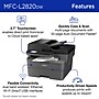 Brother MFC-L2820DW Compact Wireless Black & White Printer, All-In-One, Print, Scan, Copy, Fax, Refresh Subscription Ready~#|#~6FDB2D20-A6E3-4EB4-8BC1E8AF0CF76592_sc7