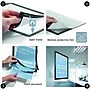Durable Duraframe Sign Holder, 5" x 8", Wall Mounted, Black, 2/Pack (491301)~#|#~6FDE18DF-F86D-4C10-81BB6E2182B6916E_sc7