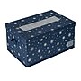 Honey-Can-Do Deluxe 79.8 Quart Storage Container, Lift Off Lid, Polyester, Navy Blue/Silver (SFT-09555)~#|#~6FDF8036-A0D1-4E40-BAE0AA58A8E0B83C_sc7