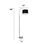 Creekwood Home Vista 66" Brushed Nickel Floor Lamp with Drum Shade, Black (CWF-3006-BK)~#|#~6FE3BCFC-B2FA-4A37-A4C842BDD4FE54F9_sc7