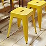 Flash Furniture Kai Industrial Iron Table Height Stackable Restaurant Stool without Back, Yellow, 4-Pieces/Pack (ETBT350318YL)~#|#~6FE47608-EE08-4206-90E7C038B886C675_sc7
