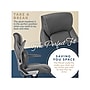 La-Z-Boy Meyer Ergonomic Bonded Leather Swivel Executive Chair, Gray (60082-GRY)~#|#~6FE7679A-0C6C-401C-A59ED1693C709573_sc7