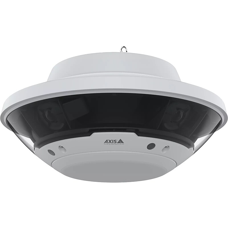AXIS Q63 Outdoor Security Camera, 5 Megapixel, White (02943-001) image 1