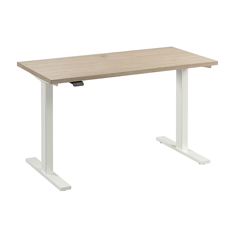 Bush Business Furniture Move 60 Series 48"W Electric Adjustable Standing Desk, Natural Elm (M6S4824NEWK) image 1