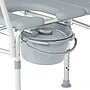 Medline Guardian Bariatric Shower Seat and Commode, Fixed Backrest, Back Rest, Aluminum Frame, 400 lb. Capacity (G3-101KBX1)~#|#~6FEAAA81-E13D-4DF5-9210A2E68FB4A7C4_sc7