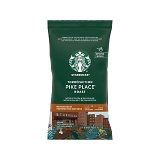 Starbucks Pike Place Roast Ground Coffee, Medium Roast, 2.5 oz