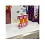 Azar Sign Holder, 3" x 3", Desktop/Wall, Clear Acrylic, 2/Pack (104553-2PK)~#|#~6FEBFEED-8AF2-427D-B6CCD4C3B2F9BC9B_sc7