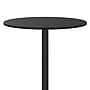 Flash Furniture 30'' Round Laminate Table Top with 22'' x 22'' Bar-Height Table Base, Black (XURD30BKT2222B)~#|#~6FEFB0BE-5C98-4897-A1EF3AE96592AE0A_sc7