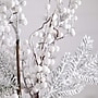 Nearly Natural 30-in Artificial Flocked Berry Arrangement in Cylinder Chrome Vase (A2199)~#|#~6FF2B0E4-43E1-4184-97A23712E04F726F_sc7