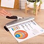 Swingline LightTouch Desktop Adjustable Hole Punch, 12 Sheet Capacity, Black/Silver (74026)~#|#~6FF9CE78-7025-495A-ADA1E72070586AE6_sc7