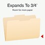 Pendaflex File Folder, 1/3-Cut Tab, Center Position, Legal Size, Manila, 100/Box (753 1/3-2)~#|#~6FFE448C-9E61-4A0D-99786B334921E1E1_sc7