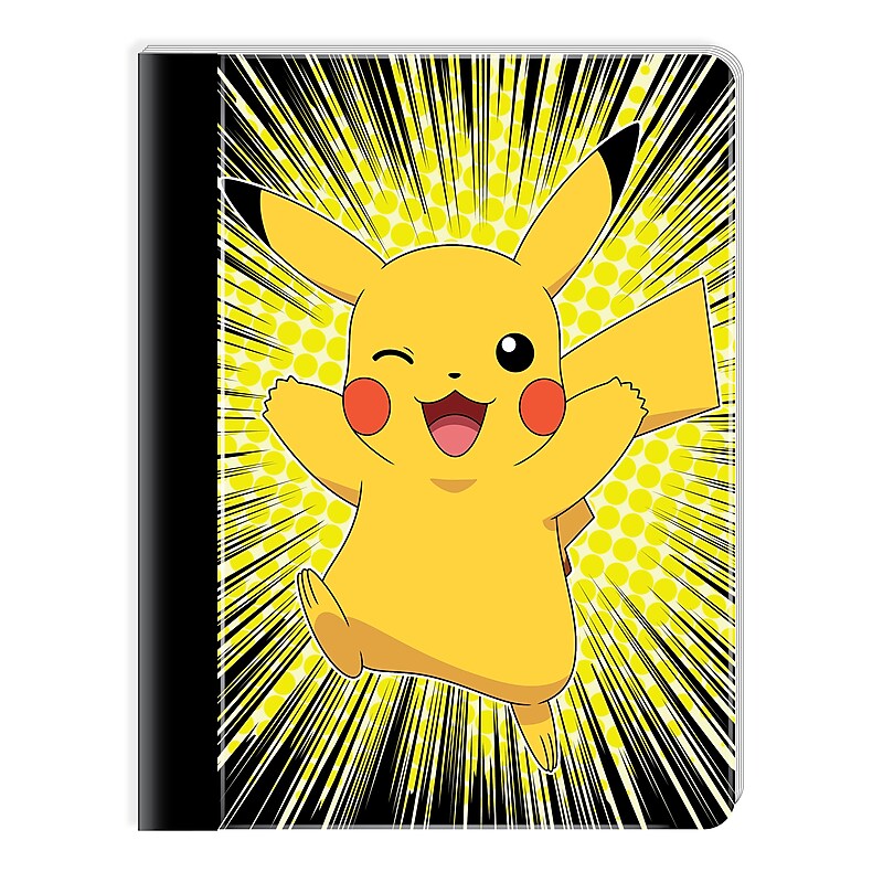 Innovative Designs Pokémon Composition Notebooks, 7.5" x 9.75", Wide Ruled, 100 Sheets, Multicolored (716136POK-SA) image 1