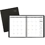 2025-2026 AT-A-GLANCE 7" x 8.75" Academic Monthly Planner, Faux Leather Cover, Black (70-127-05-26)~#|#~7002B3EC-CC21-4512-9DAA7E628C100075_sc7