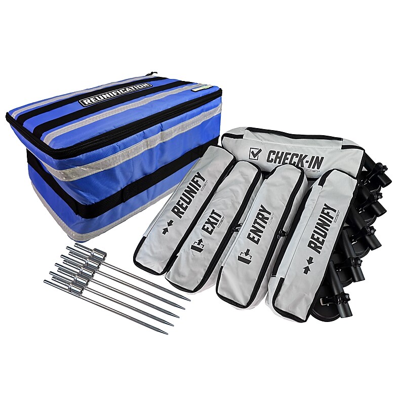 Command GoBag Reunification 21-Piece Lockdown Emergency Preparedness Kit (EICGB-RNFB-17FL5) image 1