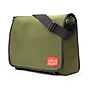 Manhattan Portage Red Label Nylon Water Resistant Laptop Bag, Olive (1719 OLV)~#|#~70048E0D-8C67-4EC4-8ADBBBA39594597A_sc7