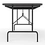 Staples 6' x 30" Wooden Heavy Duty Folding Table, Walnut (58366)~#|#~700899F9-9245-49EA-8D0EC1C9137E40DA_sc7