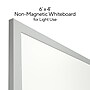 TRU RED™ Melamine Dry Erase Board, Gray Frame, 6' x 4' (TR59352)~#|#~70098235-86C6-45A7-A44C1855624DA2D1_sc7