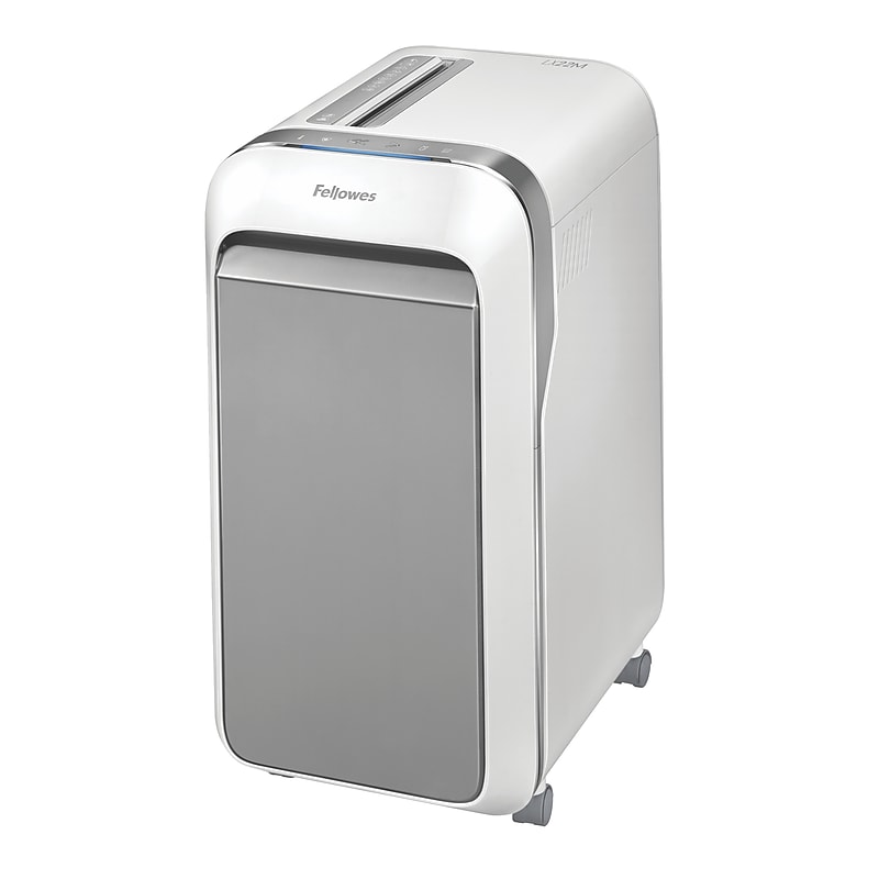 Fellowes LX220 20-Sheet Micro-Cut Shredder, White (5015501) image 1