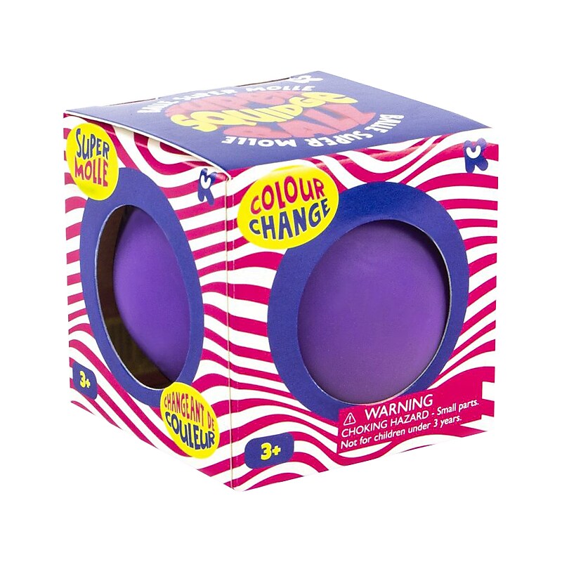 Keycraft Color Change Squish Sensory Ball, Assorted Colors (NV528) image 1