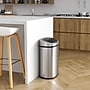iTouchless SensorCan Stainless Steel Sensor Trash Can with AbsorbX Odor Control System, Silver, 13 gal. (ITOS13B)~#|#~70197841-15C2-4523-9E23944122A7C4A2_sc7