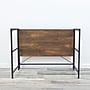 Advantus Flipshelf 40"W Workstation Desk, Wood Grain/Black (39347)~#|#~702640E0-BC31-4E88-9DCA9CAA8D6EDAA7_sc7