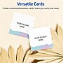 Avery Watercolors Design Matte Blank Card, White, 90/Pack (S00-F3Y)~#|#~702B6B31-2980-4D98-9D82A960EBE70508_sc7