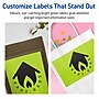 Avery Printable Rectangle Multipurpose Labels, 5" x 8-1/8", Bright Green, 40/Pack (94259)~#|#~702C1C40-F0E3-40C5-B1286B3C4859D5E9_sc7
