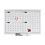 MasterVision 4-Month Planner, Aluminum Frame, 48" x 36" (GA05105830)~#|#~702F00BE-7A04-447A-83963AF5E5E03DAD_sc7