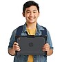 SaharaCase Venture Series Case for HP Fortis x360 11 Chromebook (2in1) G3,G4,G5 EE, Shock-Absorbing, Clear/Black~#|#~703385D8-75C2-4E74-B82B7FA23DE42C7A_sc7