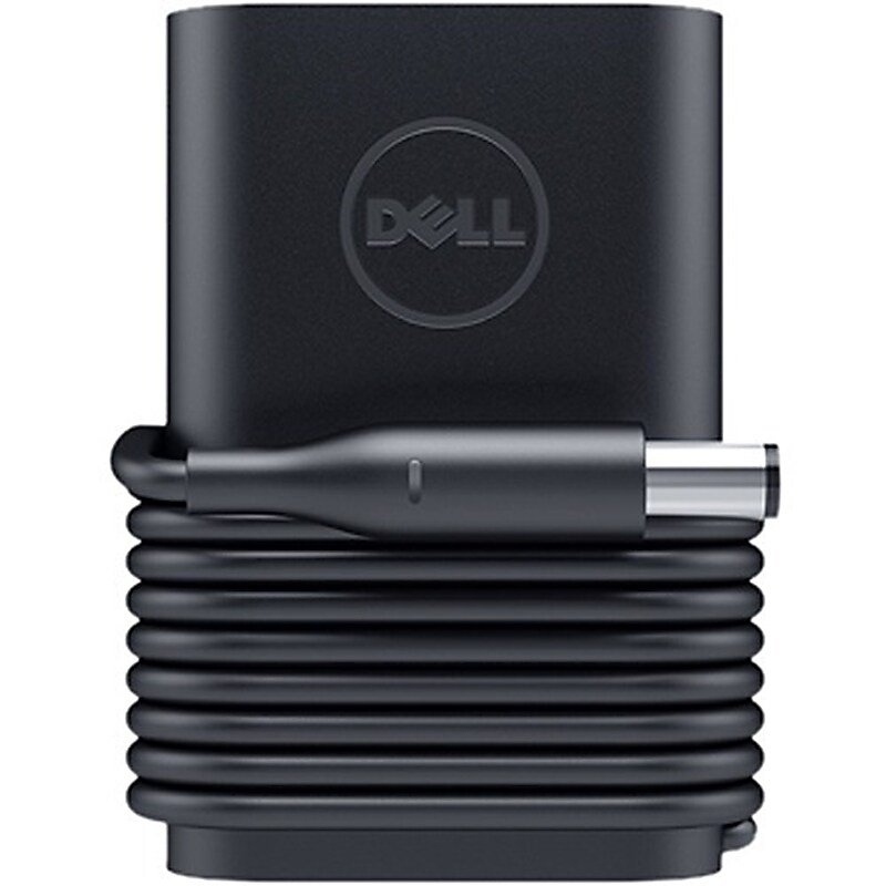Dell 45W AC Adapter for Dell Inspiron Laptop, Black (4C7N4) image 1