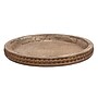 Storied Home Whitewashed Round Decorative Wood Tray (DF0223)~#|#~703A5A1F-5156-45C4-BD60BFF014019DA8_sc7