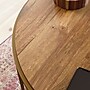 Sauder International Lux 36"Dia Round Coffee Table, Sindoori Mango (428214)~#|#~703E3871-7A85-4698-9063331A39138122_sc7