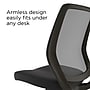 Union & Scale™ Essentials™ Armless Ergonomic Fabric Swivel Task Chair, Black (UN59378)~#|#~704DDE98-6B45-4CF5-9DFC247821D3ACE7_sc7